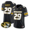 Ahmad Hardy Jersey 29 Missouri Tigers 2025 Vapor Limited Stitched Black