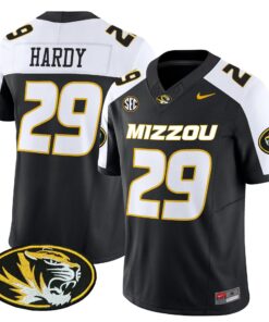 Ahmad Hardy Jersey 29 Missouri Tigers 2025 Vapor Limited Stitched Black Alter