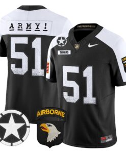 Andon Thomas Jersey 51 Army Black Knights 2025 Screaming Eagles Stitched Black Alter 23c91690 c9d7 4119 b635 ec27112a98cc