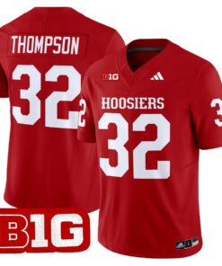 Anthony Thompson Jersey 32 Indiana Hoosiers 2025 Limited Stitched Crimson