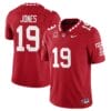 Antonio Jones Jersey 19 Temple Football 2025 Vapor Limited Stitched Red ffeaaab1 7d28 4e5f 9241 63cd9ba2005d
