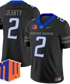 Ashton Jeanty Jersey #2 Boise State Broncos 2025 Vapor Stitched