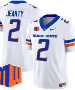 Alternative view of Ashton Jeanty Jersey #2 Boise State Broncos 2025 Vapor Stitched