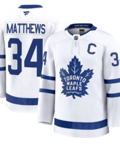 Auston Matthews Jersey #34 Toronto Maple Leafs Timeless Stitched