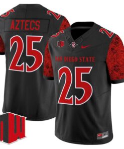 Aztecs Jersey #25 San Diego State Aztecs 2025 Vapor Limited Stitched