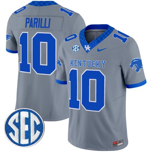 Babe Parilli Jersey #10 Kentucky Wildcats 2025 Limited Stitched - Image 4