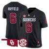 Baker Mayfield Jersey 6 Oklahoma Sooners 2025 Limited Stitched Black