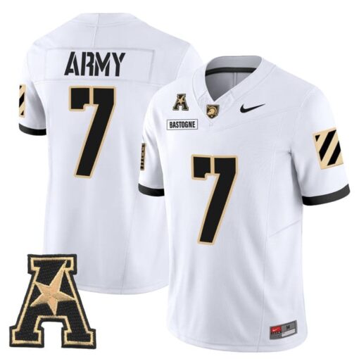 Bastogne Jersey #7 Army Black Knights 2025 Vapor Limited Stitched - Image 2