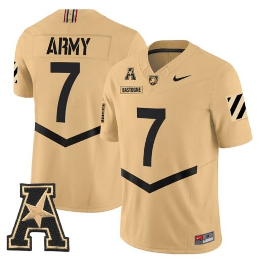 Bastogne Jersey #7 Army Black Knights 2025 Vapor Limited Stitched - Image 5