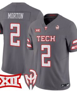 Behren Morton Jersey 2 Texas Tech Red Raiders Too Cold Vapor Stitched Gray dd5746d3 e7e1 44f8 a2e6 53caa0581102