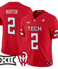 Behren Morton Jersey 2 Texas Tech Red Raiders Too Cold Vapor Stitched Red