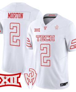 Behren Morton Jersey 2 Texas Tech Red Raiders Too Cold Vapor Stitched White d7363a3b fbe9 4369 a8b3 f717b32030cd