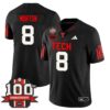 Behren Morton Jersey 8 Texas Tech Football 100th Anniversary Stitched Black 1fbabbf4 f004 4f0f a060 a462ecc510ca