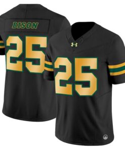 Bison Jersey #25 North Dakota State Bison Vapor Limited Stitched