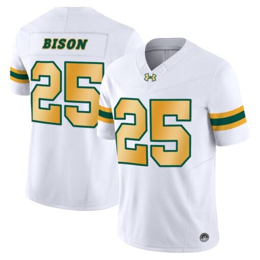 Bison Jersey #25 North Dakota State Bison Vapor Limited Stitched - Image 2
