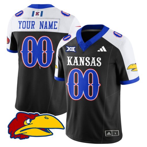Custom Kansas Jayhawks Football Jersey Name, Number 2025 Limited All Stitched - Image 4