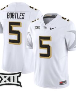 Blake Bortles Jersey 5 UCF Knights 2025 Vapor Limited Stitched White