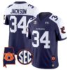 Bo Jackson Jersey 34 Auburn Tigers 2025 Alabama Patch Stitched Navy Alter c51c2311 23fd 4bfb 8f53 1bdbea27627b
