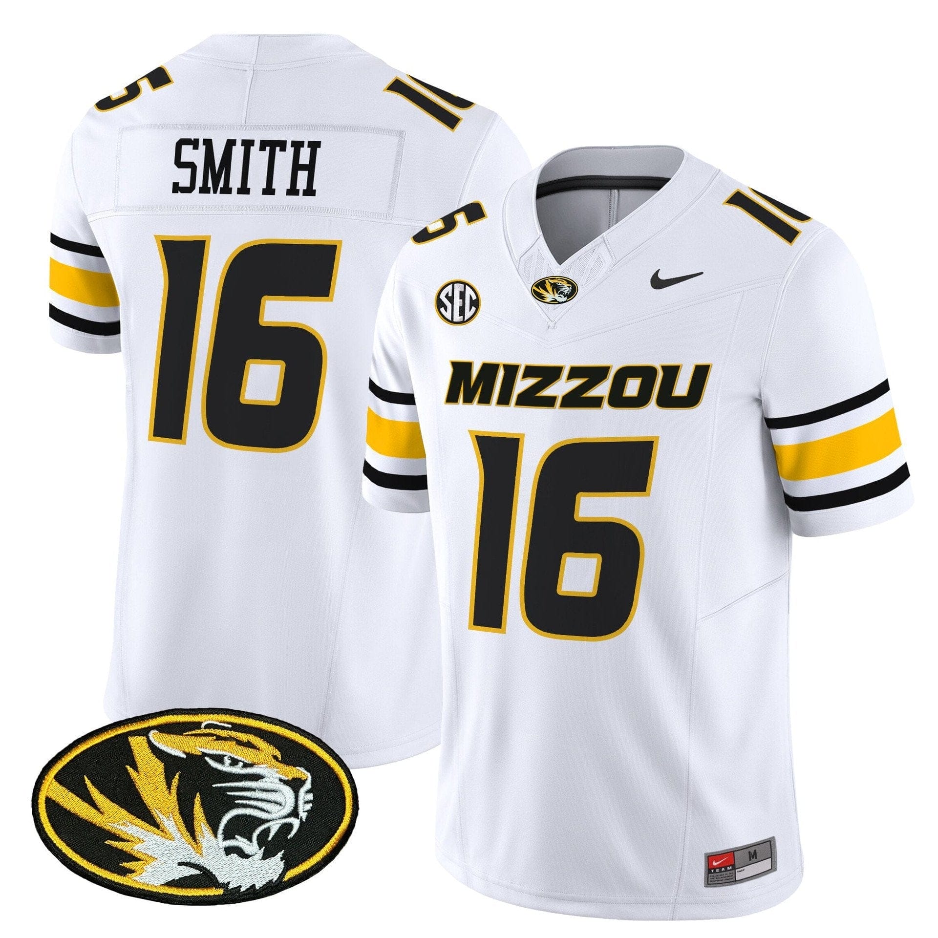 Brad Smith Jersey #16 Missouri Tigers 2025 Vapor Limited Stitched