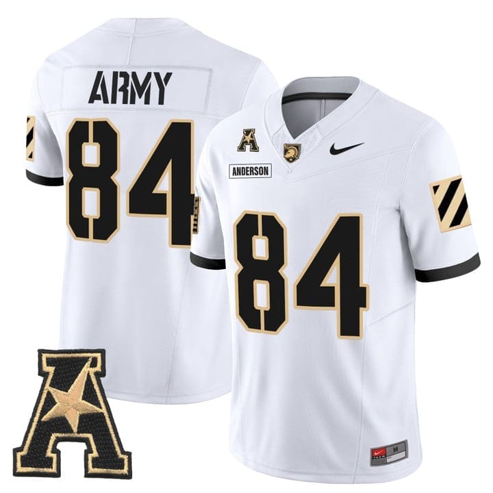 Brady Anderson Jersey #84 Army Black Knights 2025 Vapor Stitched - Image 5