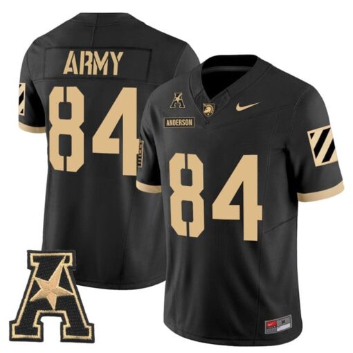 Brady Anderson Jersey #84 Army Black Knights 2025 Vapor Stitched
