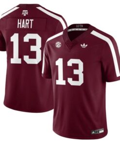Brady Hart Jersey 13 Texas A M Aggies 1975 Throwback Stitched Maroon