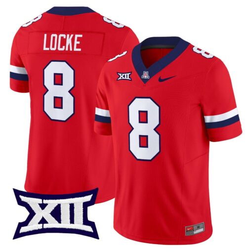Braedyn Locke Jersey #8 Arizona Wildcats 2025 Limited Stitched - Image 5