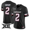 Brendan Sorsby Jersey 2 Cincinnati Bearcats 2025 Vapor Limited Stitched Black