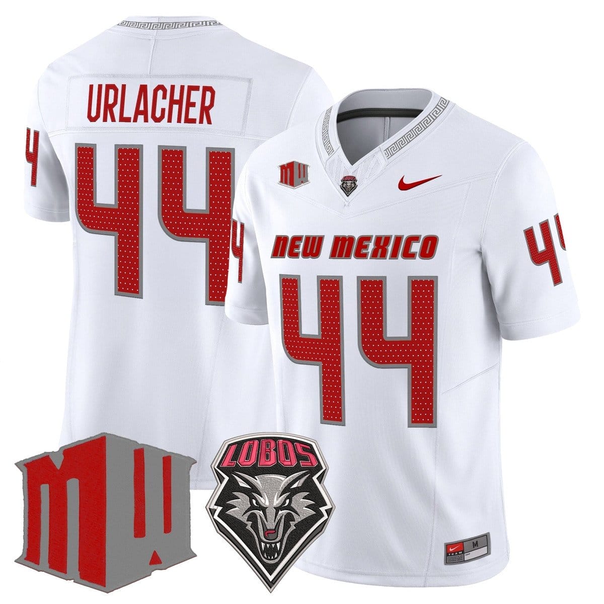 Brian Urlacher Jersey #44 New Mexico Lobos 2025 Vapor Limited Stitched - Image 2