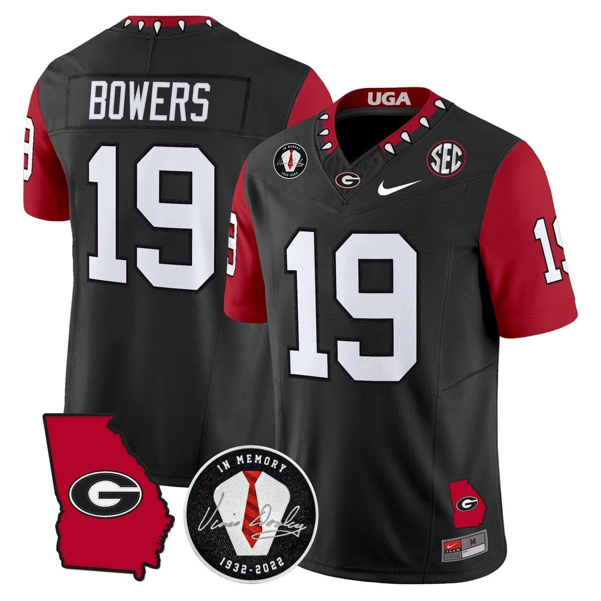 Brock Bowers Jersey #19 Georgia Bulldogs 2025 Limited Stitched