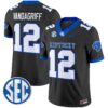 Brock Vandagriff Jersey 12 Kentucky Wildcats 2025 Limited Stitched Black