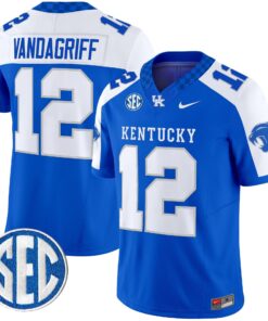 Brock Vandagriff Jersey 12 Kentucky Wildcats 2025 Limited Stitched Royal Alter 7653a80d 94a0 4f63 80d3 a87cb8948423