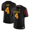 Bryce Cage Jersey 4 Grambling State Football 2025 Special Stitched Black