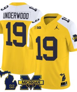 Bryce Underwood Jersey 19 Michigan Wolverines 2025 Limited V2 Stitched Maize Alter 739f31ee 346a 4684 bf10 116610b5593c
