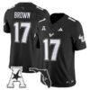 Byrum Brown Jersey 17 South Florida Bulls 2025 Vapor Limited Stitched Black