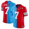 C.J.StroudJersey 7OhioStateBuckeyes2025SplitVaporLimitedStitched