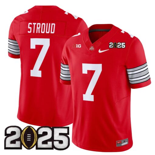 Brandon Inniss Jersey #1 Ohio State Buckeyes 2025 Vapor Limited Stitched - Image 4