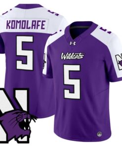 Caleb Komolafe 95 Stitched Purple Alter