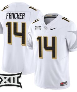 Alternative view of Cam Fancher Jersey #14 UCF Knights 2025 Vapor Limited Football Stitched