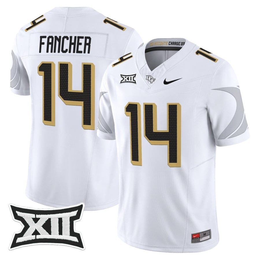 Cam Fancher Jersey #14 UCF Knights 2025 Vapor Limited Football Stitched - Image 2