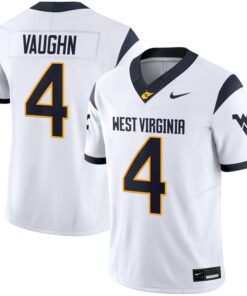 Cam Vaughn Jersey 4 West Virginia Mountaineers 2025 Vapor Stitched White 4c5b35bb 7e59 4600 acb9 7e0171ae5857