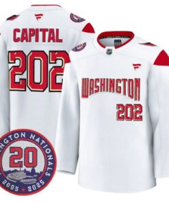 Capital Jersey #202 Washington Capitals 20th Anniversary Seasons Stitched