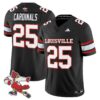 Cardinals Jersey 25 Louisville Cardinals 1980s Throwback Stitched Black 449eb413 c4f3 4805 9a26 7d929cba71c9