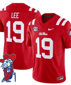 Cayden Lee Jersey 19 Ole Miss Rebels 2025 Limited V2 Stitched Red 1a20d93e 3b5e 415c 8597 16ec8f204feb