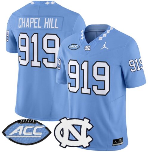 Chapel Hill Jersey #919 North Carolina Tar Heels 2025 Stitched - Image 3