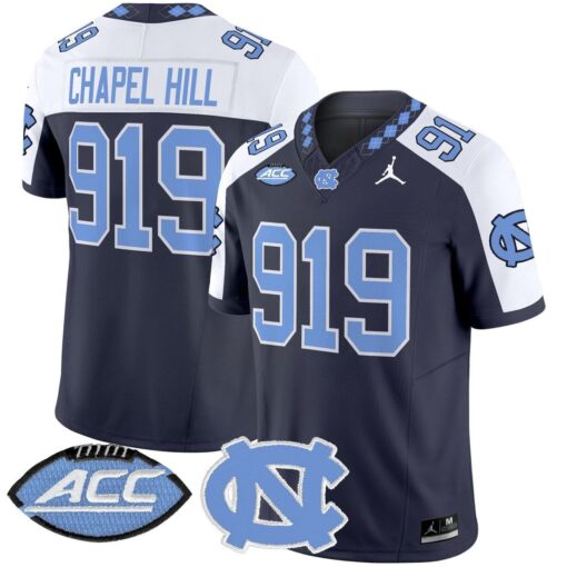 Chapel Hill Jersey #919 North Carolina Tar Heels 2025 Stitched - Image 4
