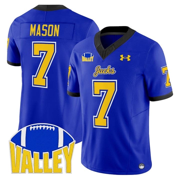 Chase Mason Jersey #7 South Dakota State Jackrabbits 2025 Stitched - Image 4