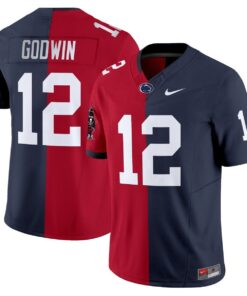 Chris Godwin Jersey #12 Penn State Nittany Lions Split Vapor Limited Stitched