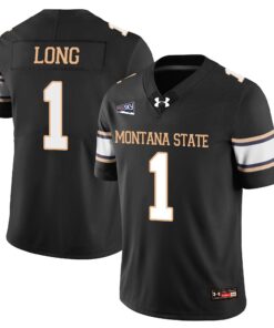 Chris Long Jersey #1 Montana State Bobcat Football 2025 Stitched