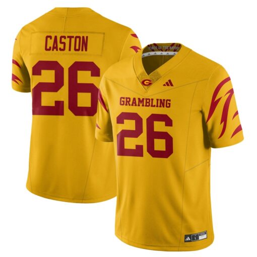 Cisco Caston Jersey #26 Grambling State Football 2025 Special Stitched - Image 2
